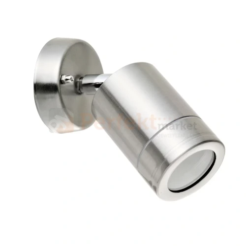 Oprawa elewacyjna ruchomy kinkiet Olimp 1XGU10 IP44 srebrny 208842 perfektmarket.webp