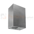 Oprawa elewacyjna kinkiet Boston 2XGU10 prostokątny góra dół IP44 srebrny 304582 1 perfektmarket.webp