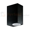 Oprawa elewacyjna kinkiet Boston 2XGU10 prostokątny góra dół IP44 czarna 303332 perfektmarket.webp