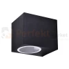 Oprawa elewacyjna kinkiet Boston 1XGU10 prostokątny dół IP44 czarny 303318 1 perfektmarket.webp