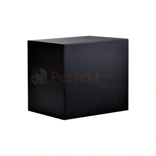 Oprawa elewacyjna kinkiet Boston 1XGU10 prostokątny dół IP44 czarny 303318 2 perfektmarket.webp