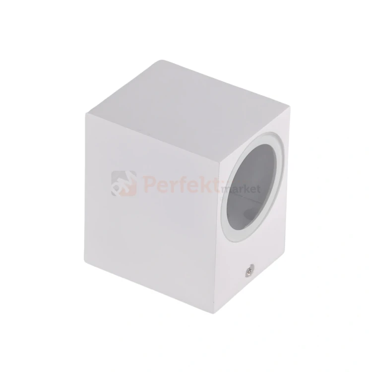 Oprawa elewacyjna kinkiet Boston 1XGU10 prostokątny dół IP44 biała 313379 4 perfektmarket.webp