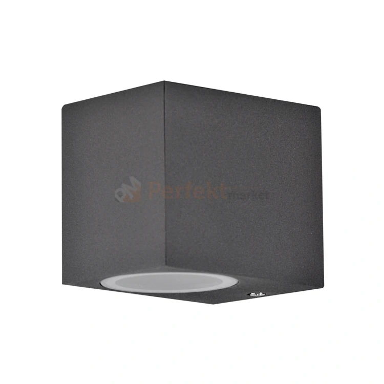 Oprawa elewacyjna kinkiet Boston 1XGU10 prostokątny dół IP44 grafitowy 313331 1 perfektmarket.webp