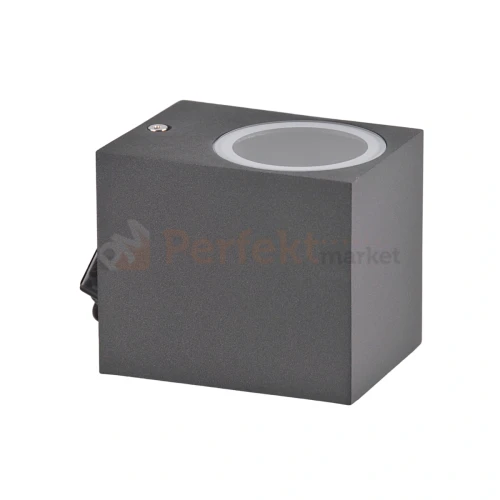 Oprawa elewacyjna kinkiet Boston 1XGU10 prostokątny dół IP44 grafitowy 313331 2 perfektmarket.webp