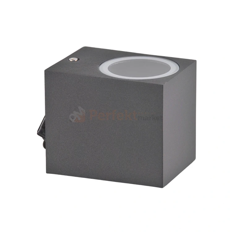 Oprawa elewacyjna kinkiet Boston 1XGU10 prostokątny dół IP44 grafitowy 313331 2 perfektmarket.webp