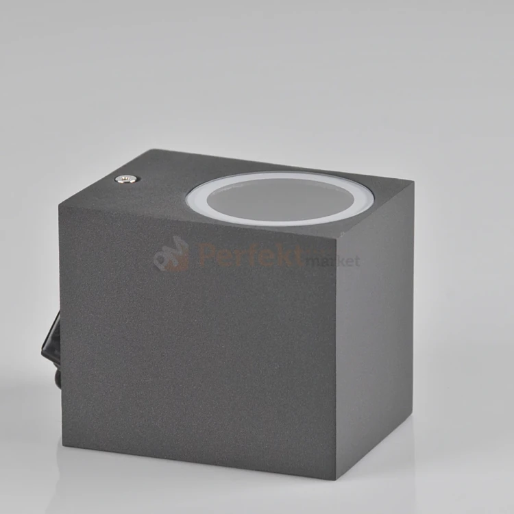 Oprawa elewacyjna kinkiet Boston 1XGU10 prostokątny dół IP44 grafitowy 313331 5 perfektmarket.webp