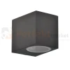 Oprawa elewacyjna kinkiet Boston 1XGU10 prostokątny dół IP44 grafitowy 313331 perfektmarket.webp