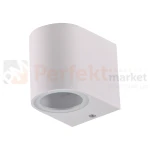 Oprawa elewacyjna kinkiet Boston 1XGU10 dół IP44 biała 313355 1 perfektmarket.webp