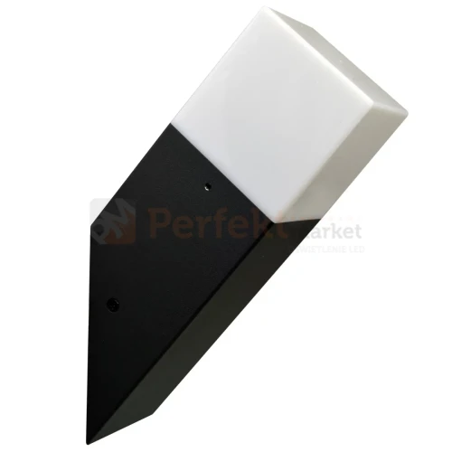 Kinkiet ogrodowy skośny New York grafit E27 IP44 Polux 307316 1 perfektmarket.webp