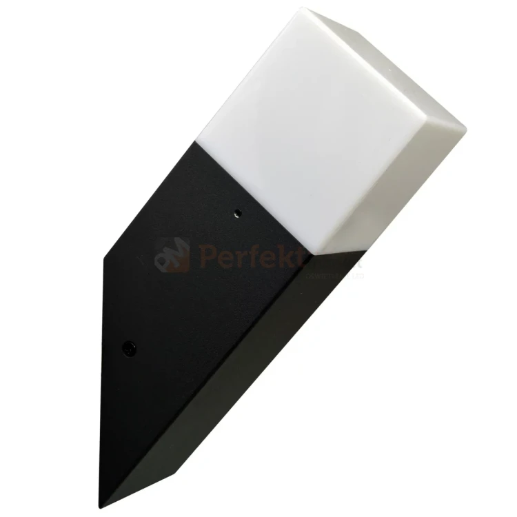 Kinkiet ogrodowy skośny New York grafit E27 IP44 Polux 307316 1 perfektmarket.webp