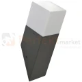 Kinkiet ogrodowy skośny New York grafit E27 IP44 Polux 307316 perfektmarket.webp