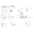 Kinkiet ogrodowy skośny New York grafit E27 IP44 Polux 307316 montaż perfektmarket.webp