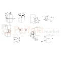 Kinkiet ogrodowy New York grafit E27 IP44 Polux 304612 montaż perfektmarket.webp