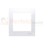 DR1/11 Simon 54 Premium ramka pojedyncza 1_krotna biała biały perfektmarket