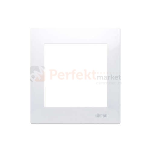 DR1/11 Simon 54 Premium ramka pojedyncza 1_krotna biała biały perfektmarket