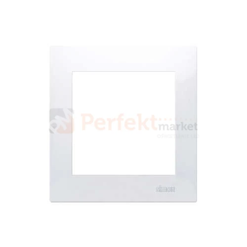 DR1/11 Simon 54 Premium ramka pojedyncza 1_krotna biała biały perfektmarket
