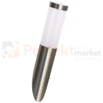 Kinkiet ogrodowy skośny Livia srebrny E27 Polux 200488 perfektmarket.webp