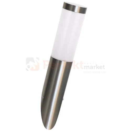 Kinkiet ogrodowy skośny Livia srebrny E27 Polux 200488 perfektmarket.webp