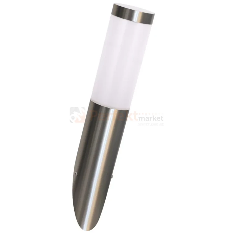 Kinkiet ogrodowy skośny Livia srebrny E27 Polux 200488 perfektmarket.webp