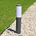 Lampa ogrodowa stojąca Oslo 45 cm szara E27 Polux 300942 2 perfektmarket.webp