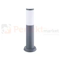 Lampa ogrodowa stojąca Oslo 45 cm szara E27 Polux 300942 perfektmarket.webp