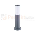 Lampa ogrodowa stojąca Oslo 45 cm szara E27 Polux 300942 perfektmarket.webp