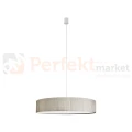 lampa wisząca TURDA klosz tkaninowy szary E27 Nowodvorski 8947 perfektmarket.webp