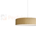 lampa wisząca TURDA klosz tkaninowy złoty E27 Nowodvorski 8950 3 perfektmarket.webp