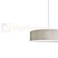 lampa wisząca TURDA klosz tkaninowy szary E27 Nowodvorski 8946 3 perfektmarket.webp