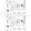 lampa wisząca TURDA klosz tkaninowy szary E27 Nowodvorski 8946 montaż perfektmarket.webp