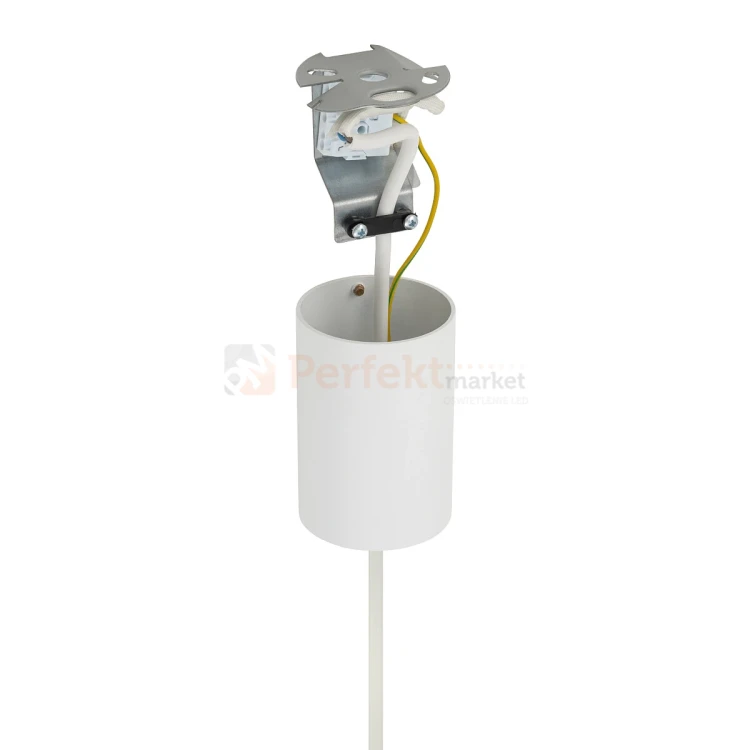 lampa wisząca TURDA klosz tkaninowy kremowy E27 Nowodvorski 8945 2 perfektmarket.webp