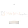 lampa wisząca TURDA klosz tkaninowy kremowy E27 Nowodvorski 8945 perfektmarket.webp