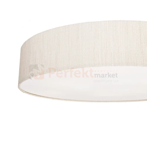 Lampa sufitowa plafon TURDA 8958 78cm klosz tkaninowy kremowy Nowodvorski detail perfektmarket.webp