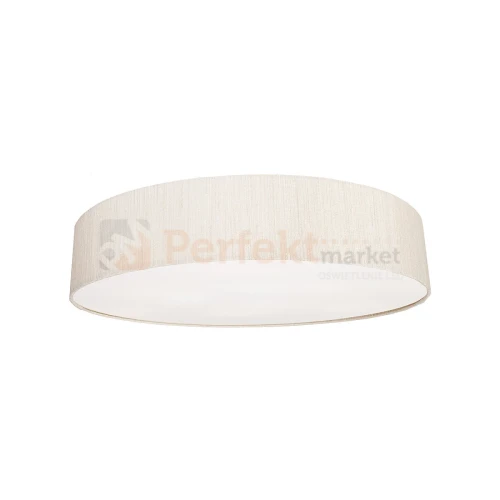 Lampa sufitowa plafon TURDA 8958 78cm klosz tkaninowy kremowy Nowodvorski perfektmarket.webp