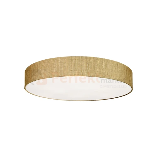 Lampa sufitowa plafon TURDA 8802 78cm klosz tkaninowy złoty  Nowodvorski perfektmarket.webp