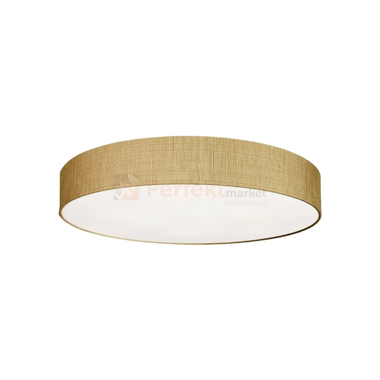 Lampa sufitowa plafon TURDA 8802 78cm klosz tkaninowy złoty  Nowodvorski perfektmarket.webp