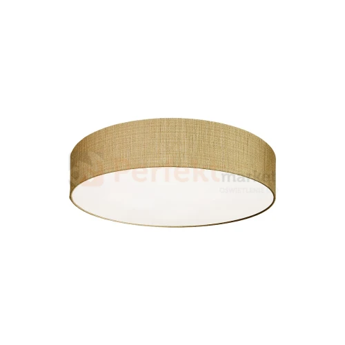 Lampa sufitowa plafon TURDA 8955 65cm klosz tkaninowy złoty Nowodvorski perfektmarket.webp