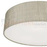 Lampa sufitowa plafon TURDA 8953 50cm klosz tkaninowy szary Nowodvorski detail perfektmarket.webp