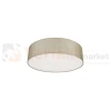Lampa sufitowa plafon TURDA 8953 50cm klosz tkaninowy szary Nowodvorski perfektmarket.webp