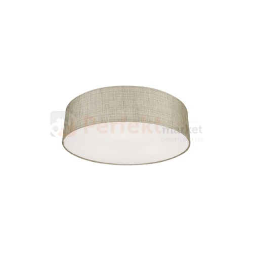 Lampa sufitowa plafon TURDA 8953 50cm klosz tkaninowy szary Nowodvorski perfektmarket.webp