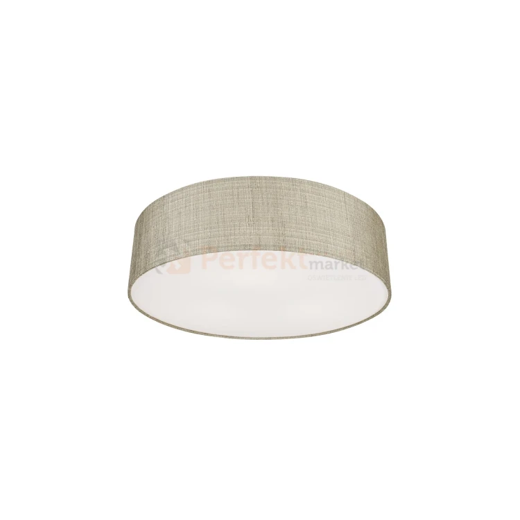 Lampa sufitowa plafon TURDA 8953 50cm klosz tkaninowy szary Nowodvorski perfektmarket.webp