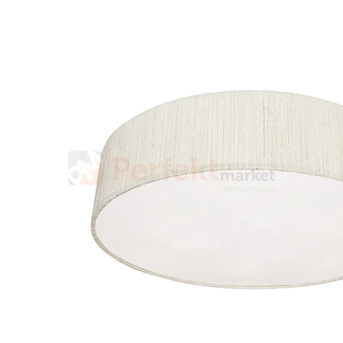 Lampa sufitowa plafon TURDA 8952 50cm klosz tkaninowy kremowy Nowodvorski detail perfektmarket.webp