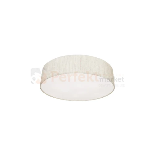 Lampa sufitowa plafon TURDA 8952 50cm klosz tkaninowy kremowy Nowodvorski perfektmarket.webp