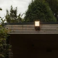 Oprawa lampa zewnętrzna ścienna ATLANTIS ciemno szara 4000K 7801601118 aranż 2 perfektmarket.webp