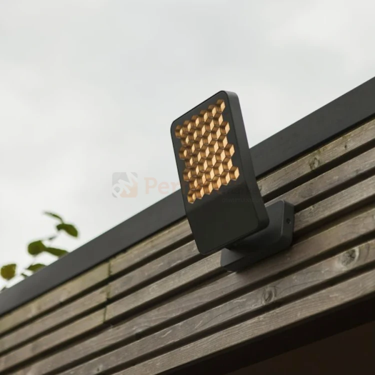 Oprawa lampa zewnętrzna ścienna ATLANTIS ciemno szara 4000K 7801601118 aranż perfektmarket.webp