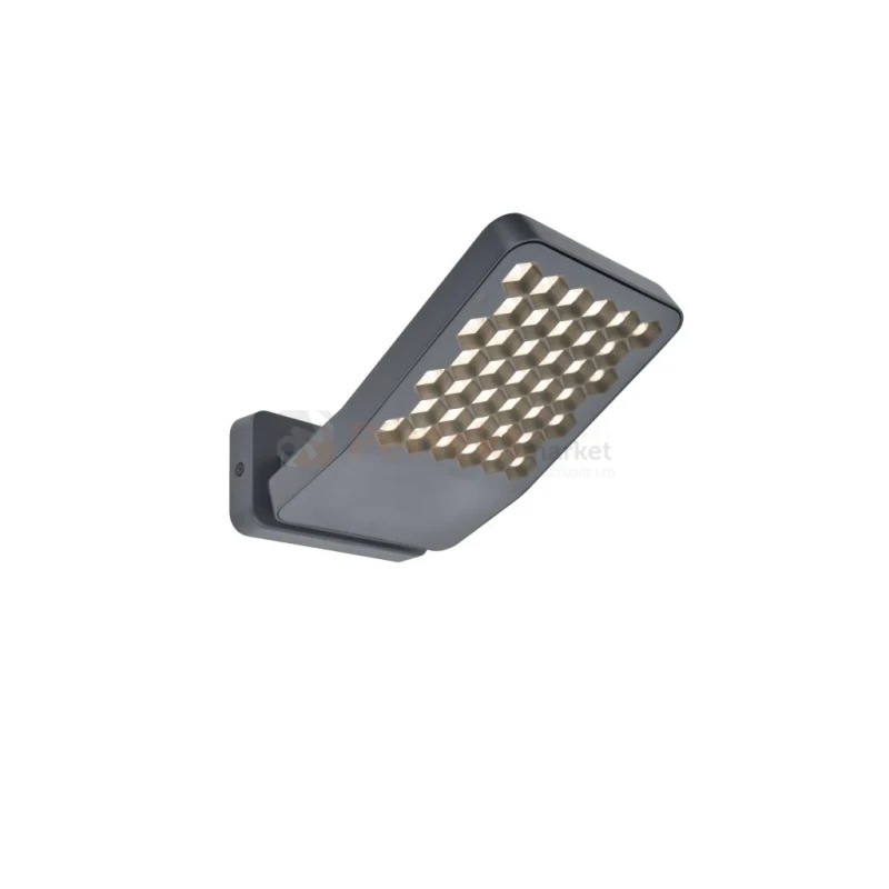 Oprawa lampa zewnętrzna ścienna ATLANTIS ciemno szara 4000K 7801601118 EL perfektmarket.webp