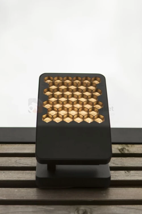 Oprawa lampa zewnętrzna ścienna ATLANTIS ciemno szara 4000K 7801601118 aranż 1 perfektmarket.webp