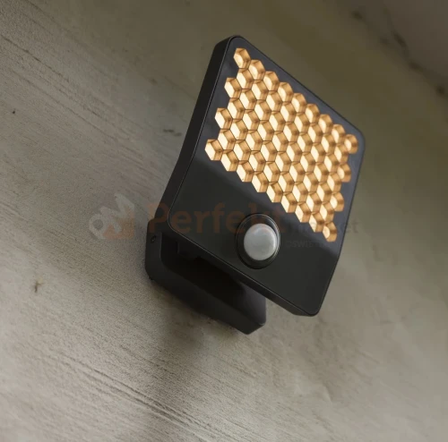 Oprawa lampa zewnętrzna ścienna ATLANTIS ciemno szara 24W duża z czujnikiem ruchu 3 perfektmarket.webp