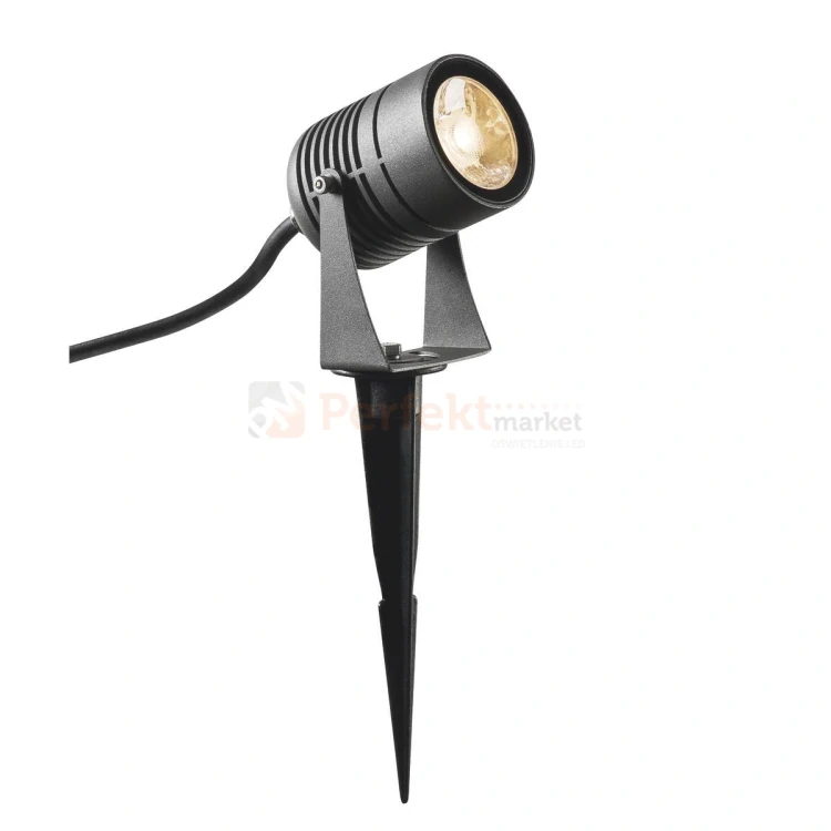 Lampa zewnętrzna wbijana reflektor LED SPIKE SLV 6W 3000K IP55 antracyt perfektmarket.webp