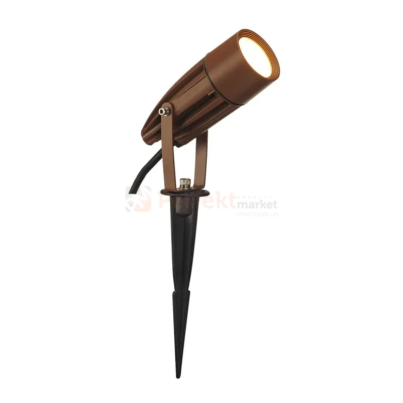 Lampa zewnętrzna wbijana reflektor LED SYNA SLV 8.6W 3000K IP55 antracyt montaż perfektmarket.webp